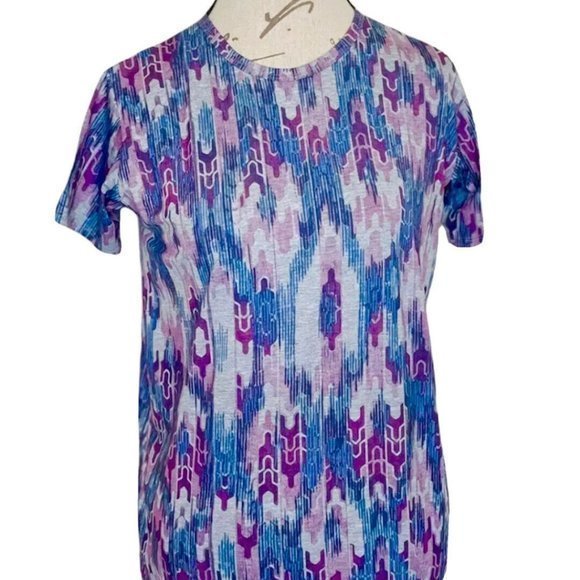 Lularoe Top Size 14 Girls Shirt Short Sleeve Simply Comfortable Style 20155200 - Picture 4 of 12